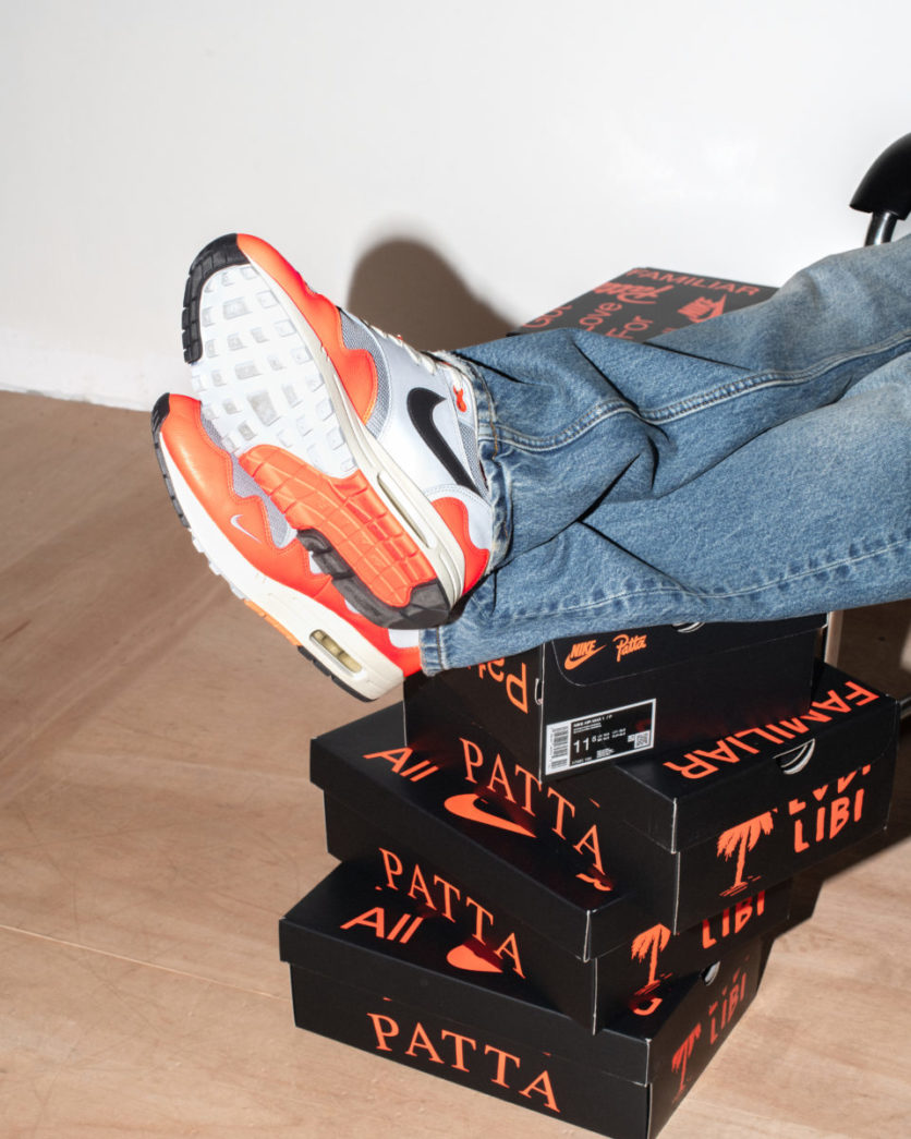 Nike Air Max 1 x Patta Waves "Hyper Crimson"