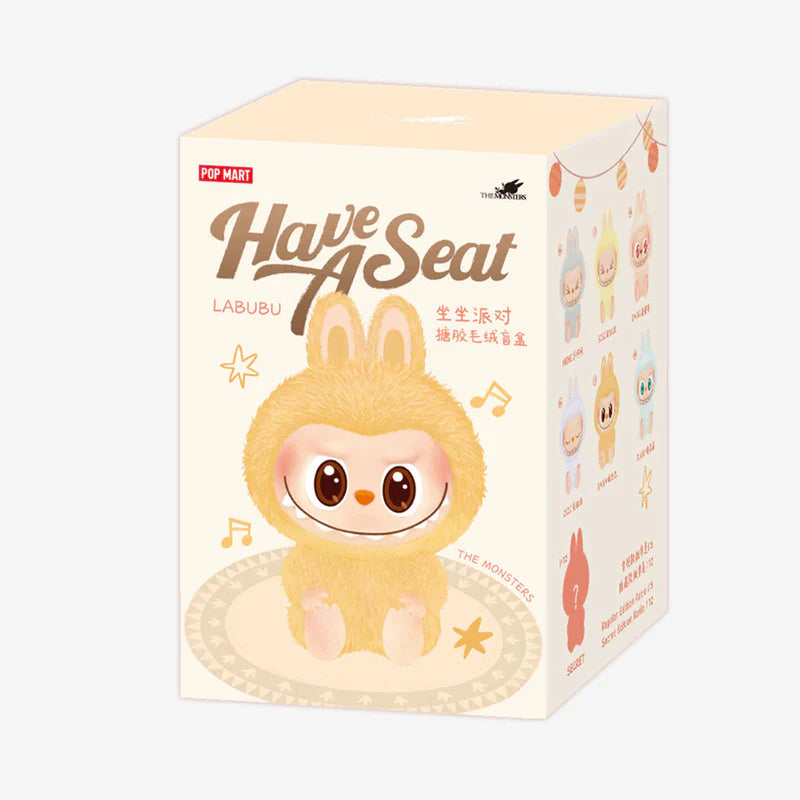 Pop Mart THE MONSTERS Labubu - Have a Seat Vinyl Plush Blind Box
