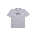 Supreme Futura Box Logo Tee Heather Grey