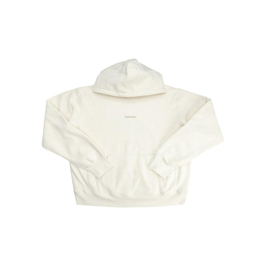 Supreme Trademark Hooded Sweatshirt Natural