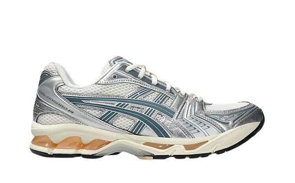 ASICS Gel-Kayano 14 Birch Pure Silver Teal Gold