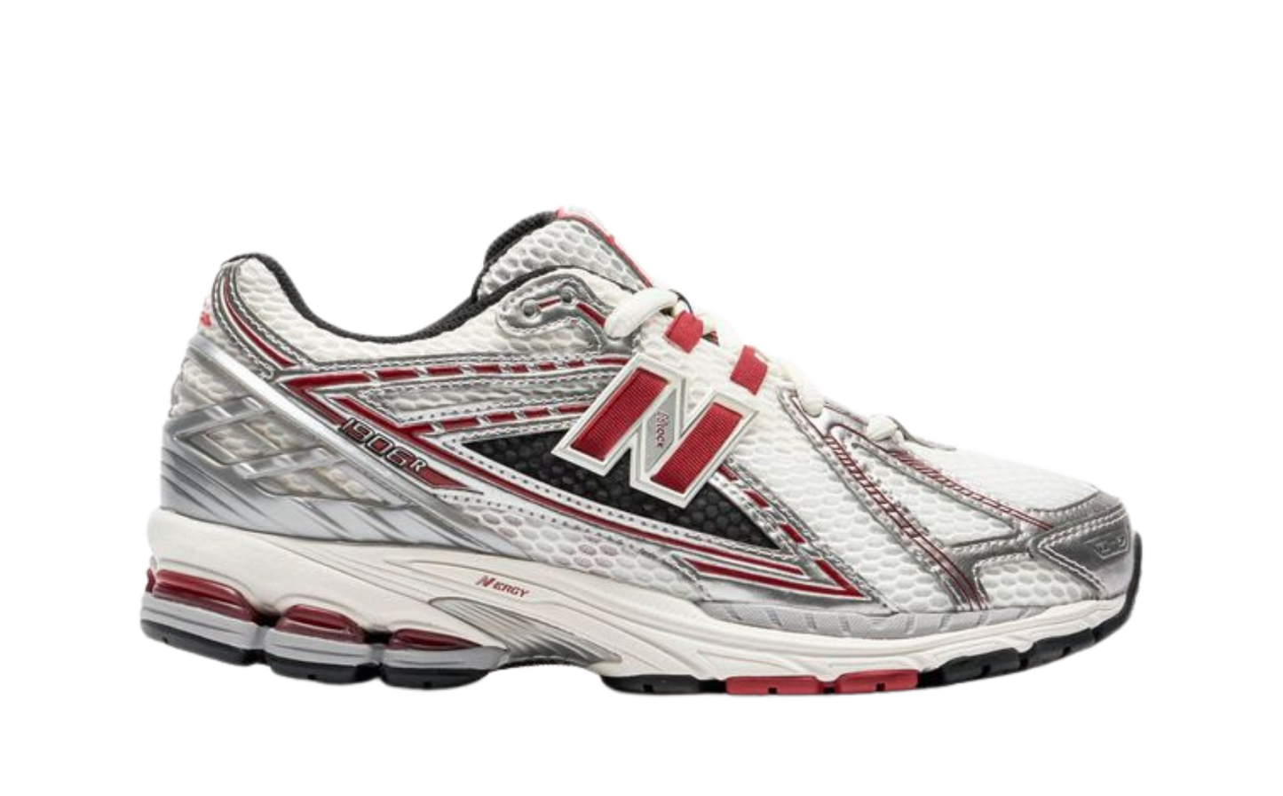 New Balance 1906R Silver Classic Crimson