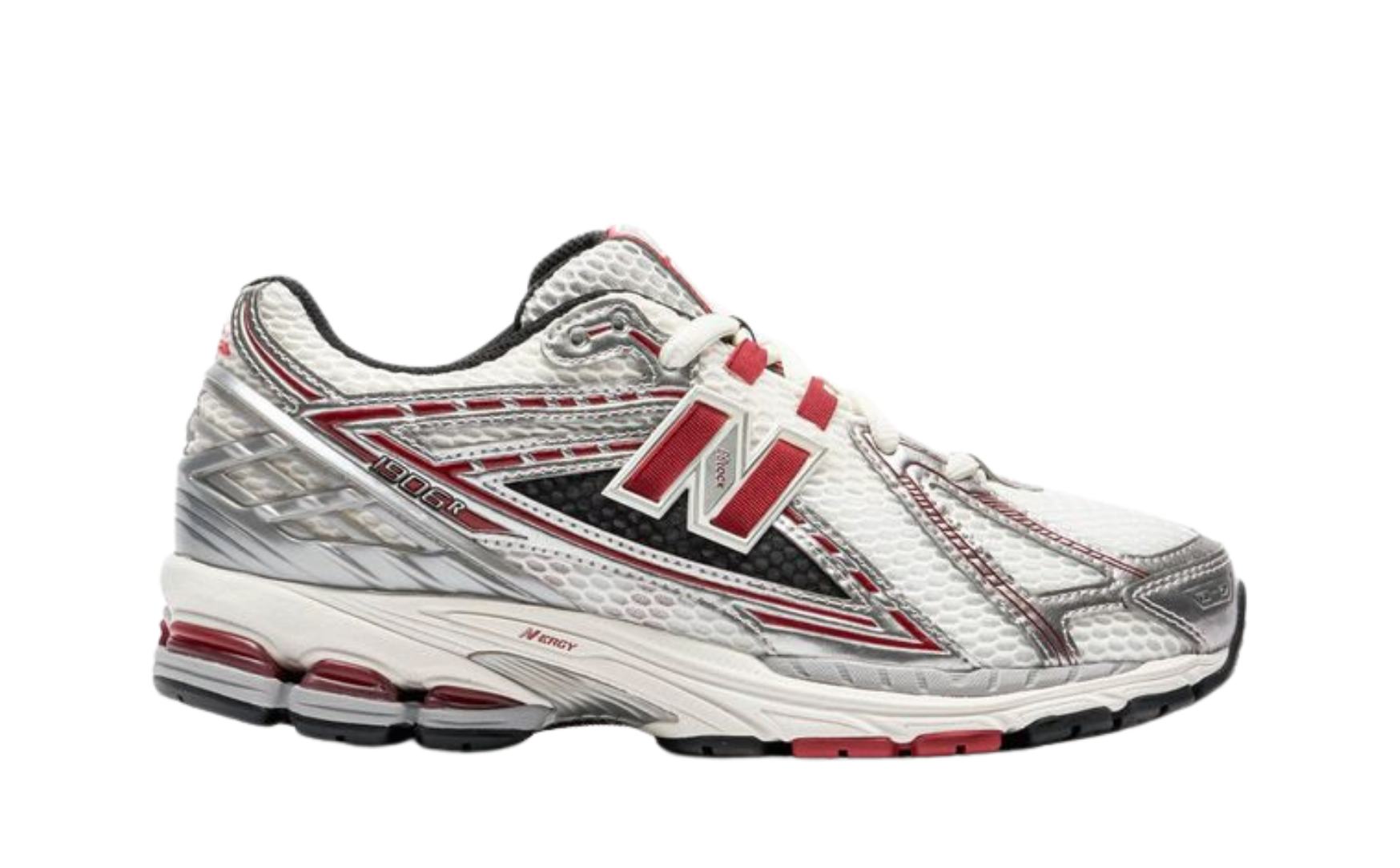 New Balance 1906R Silver Classic Crimson