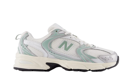 New Balance 530 Silver Metallic Mosaic Green