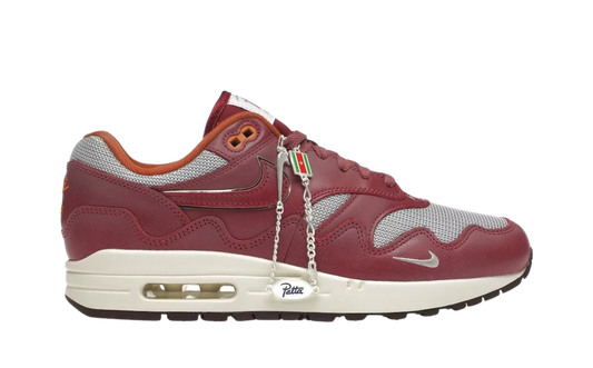 Nike Air Max 1 Patta Waves Rush Maroon (with Bracelet)