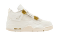 Jordan 4 Retro Metallic Gold (Women's)