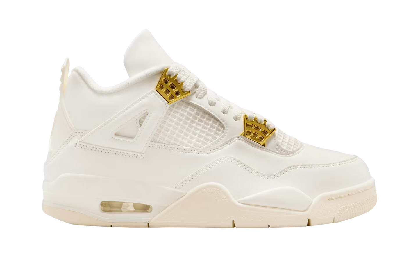 Jordan 4 Retro Metallic Gold (Women's)