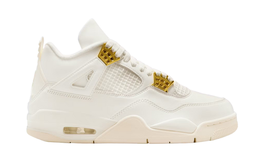 Jordan 4 Retro Metallic Gold (Women's)