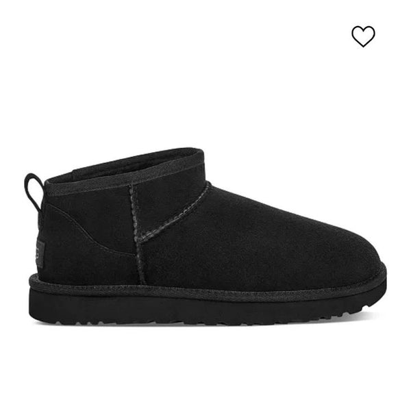 UGG Classic Ultra Mini Boot Black (Women's)