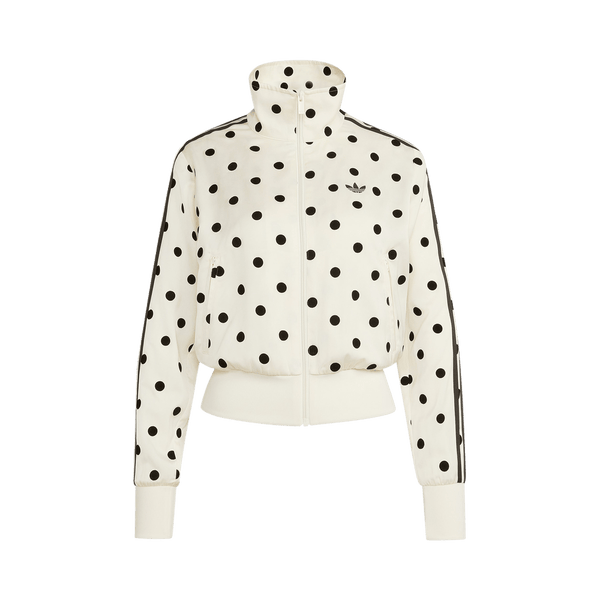 Adidas Satin Polka Dots TT Track Top 'Off White'