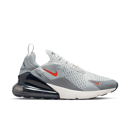 Nike Air Max 270 Grey Fog Team Orange Sail
