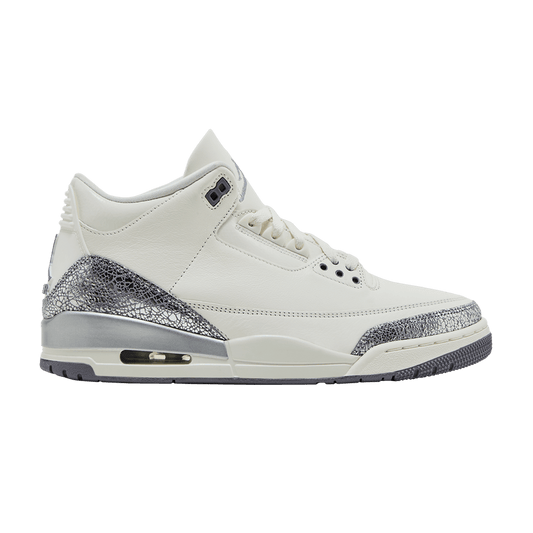 Jordan 3 Retro Sail Cement Grey (Women's)
