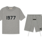 Fear Of God Essentials 1977 'Grey Dark Oatmeal' summer set
