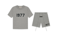 Fear Of God Essentials 1977 'Grey Dark Oatmeal' summer set