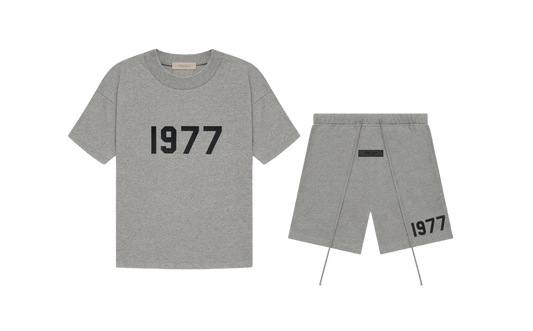 Fear Of God Essentials 1977 'Grey Dark Oatmeal' summer set