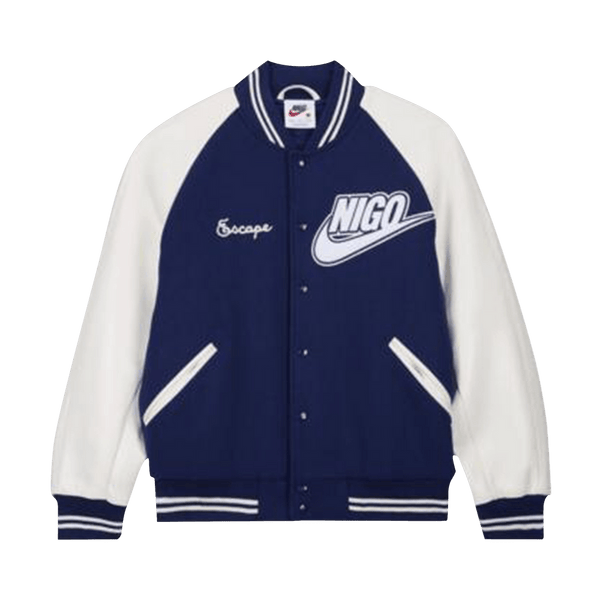 Nike x Nigo NRG Varsity Jacket Navy
