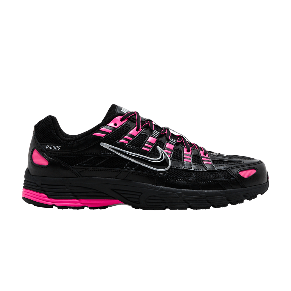 Nike P-6000 Pink Blast Metallic Silver Black