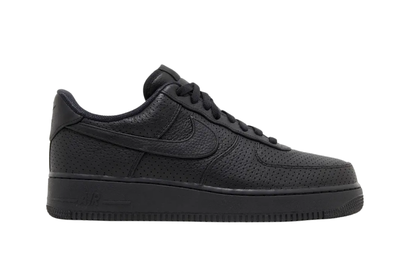 Nike Air Force 1 Low SP Triple Black Perforated