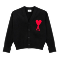 Ami ADC Cardigan 'Black/Red'