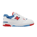 New Balance 550 White True Red Atlantic Blue