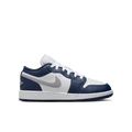 Jordan 1 Mid Wolf Grey Midnight Navy (GS)