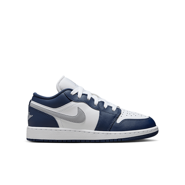 Jordan 1 Mid Wolf Grey Midnight Navy (GS)