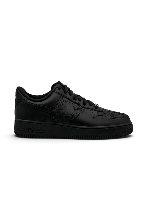 Nike Air Force 1 Low LV8 Triple Black Stars