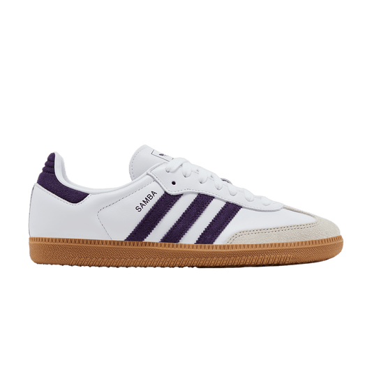 adidas Samba OG White Alumina Aurora Plum (Women's)