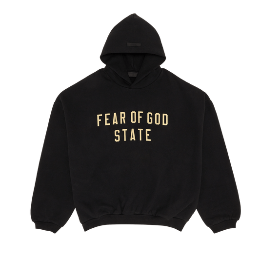 Fear of God Essentials Fleece Hoodie Black