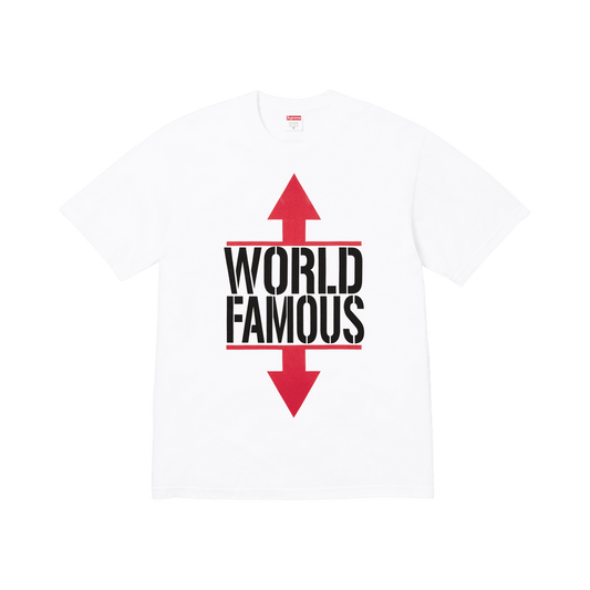 Supreme World Famous Tee 'White'