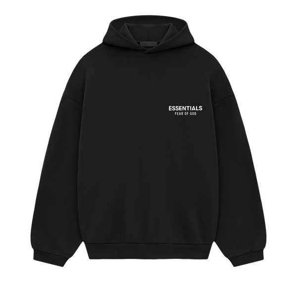 Fear of God Essentials Fleece Hoodie (FW24) Black