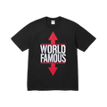 Supreme World Famous Tee 'Black'