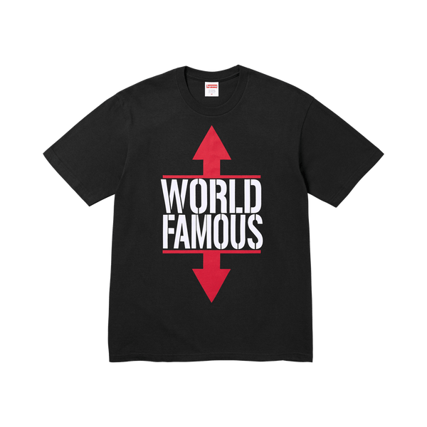Supreme World Famous Tee 'Black'