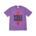 Supreme World Famous Tee 'Purple'