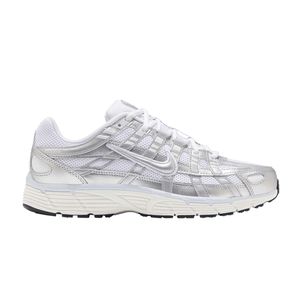 Nike P-6000 White Blue Tint Sail Metallic Silver (Women's)