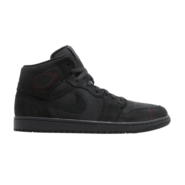 Jordan 1 Mid SE Craft Dark Smoke Red