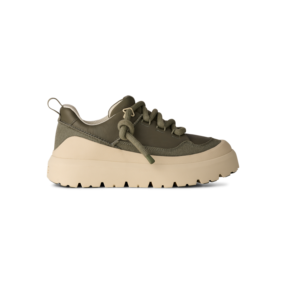 UGG Heritage Utility Sneaker Moss Green Buffed