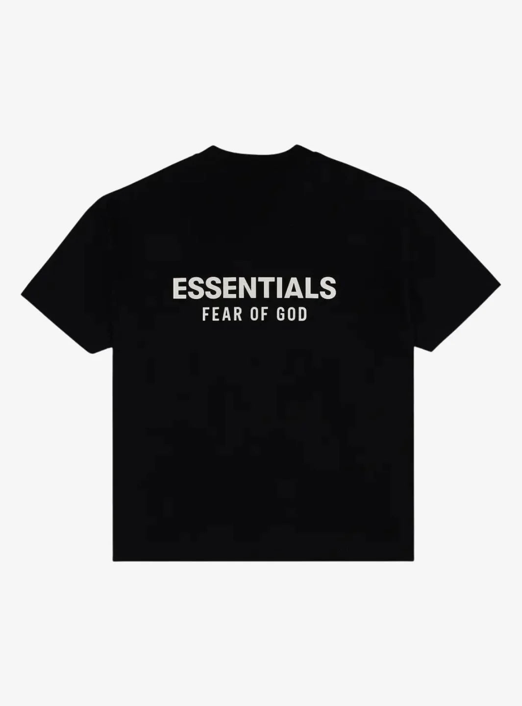 Fear of God Essentials 'jet black' T-shirt