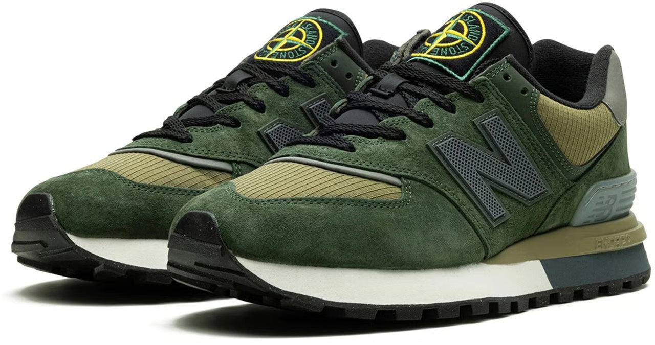 Stone Island x New Balance 574 "Dark Green"