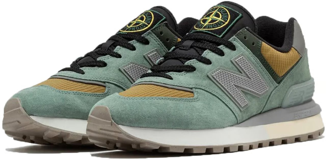 Stone Island x New Balance 574 "Light Green"