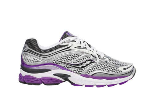 Saucony ProGrid Omni 9 White Black Silver Purple