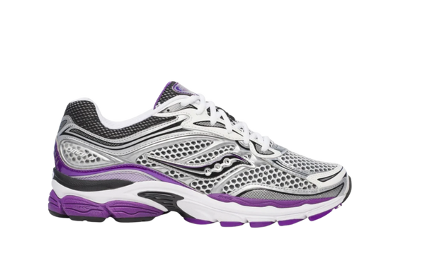 Saucony ProGrid Omni 9 White Black Silver Purple