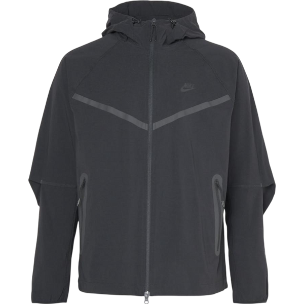 NIKE Tech Woven Windrunner Full-Zip Jacket BLACK