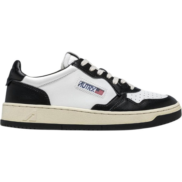 Autry Metalist Low White Black