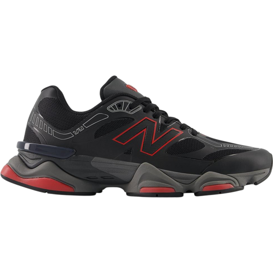 New Balance 9060 Black/Fire Cracker