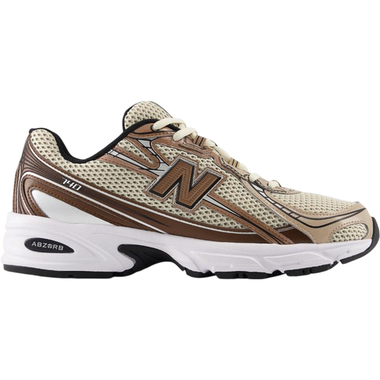 New Balance U740BB2 Rich Oak /Bisque / Pecan / Silver Metallic