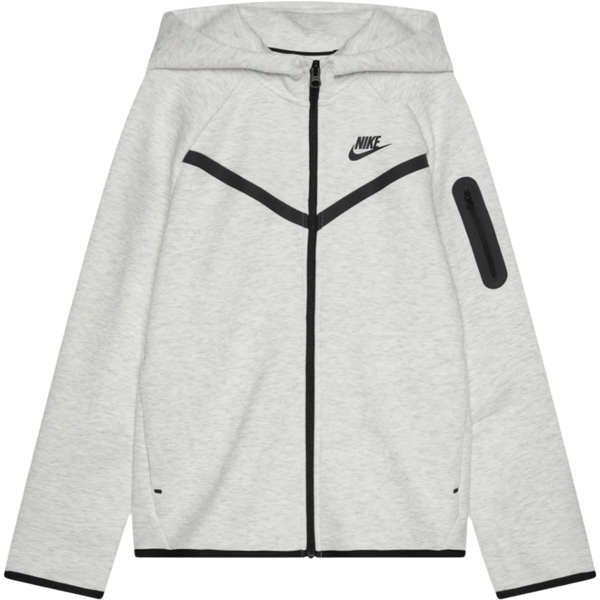Nike Sportswear Tech Fleece Full-Zip Hoodie Grey (GS)
