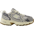 New Balance 530 Bungee Lace Rain Cloud Castlerock Gum (TD)