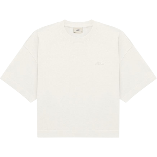 AUTRY TONAL LOGO BOXY TEE WOMAN