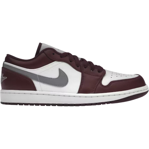 Jordan 1 Low White Bordeaux